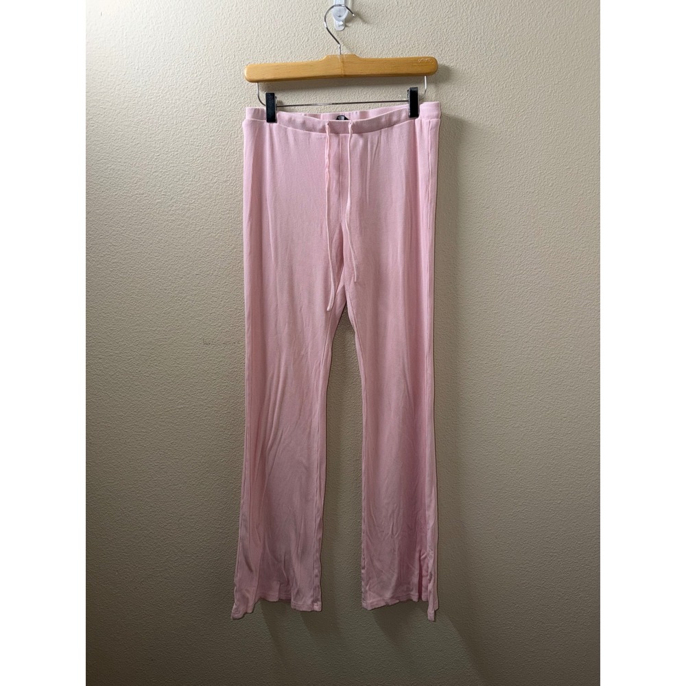 Women's White Fox Flare Pants Size Medium